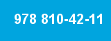 978 810-42-11